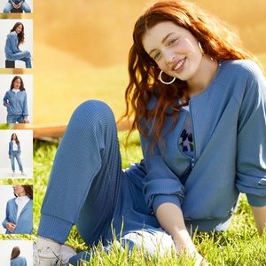 Amour Vert Paris Rib Bomber Jacket (Size M) NWT